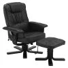 Loftscape Fauteuil de Relaxation Wesburn II en Cuir Véritable ou Imitation Cuir - Noir