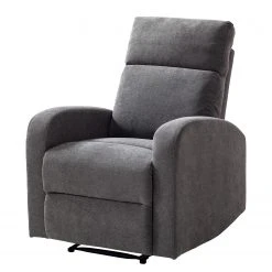 Loftscape Fauteuil de relaxation Grandhan - Gris Microfibre - Confort Premium