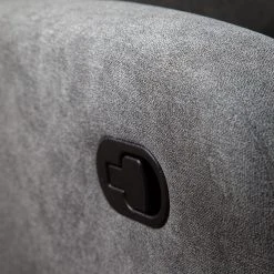 Loftscape Fauteuil de relaxation Grandhan - Gris Microfibre - Confort Premium -Pas Cher Fauteuils Magasin 1000139826 201120 13453600036 DETAILS P000000001000139826