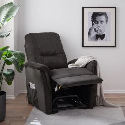 Fauteuil relax Loftscape Teneriffe en microfibre marron bison - Confort premium - Livraison rapide -Pas Cher Fauteuils Magasin 1000139834 201120 13461800049 MOOD DETAILS P000000001000139834 mood