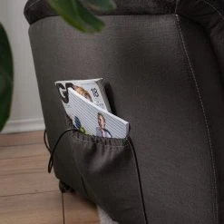 Fauteuil relax Loftscape Teneriffe en microfibre marron bison - Confort premium - Livraison rapide -Pas Cher Fauteuils Magasin 1000139834 201120 13462600052 DETAILS P000000001000139834