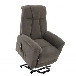 Loftscape Fauteuil TV Loccota en Microfibre Gris Foncé - Confort Suprême -Pas Cher Fauteuils Magasin 1000139843 200114 12141800017 DETAILS P000000001000139843