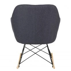 Fauteuil à bascule Emma en tissu anthracite et chêne massif – Tenzo -Pas Cher Fauteuils Magasin 1000144177 181116 14395509 GALLERYIMAGES P000000001000144177