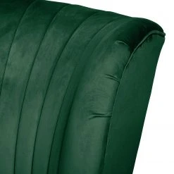 Jack & Alice Fauteuil Sunlands - Velours Vert foncé - Fauteuil 1 place élégant et confortable -Pas Cher Fauteuils Magasin 1000145881 181214 17241300174 GALLERYIMAGES P000000001000145881