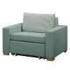 Fauteuil Convertible Latina XVII en Tissu Gris Menthe par Maison Belfort -Pas Cher Fauteuils Magasin 1000151742 190130 08053100186 IMAGE P000000001000151742