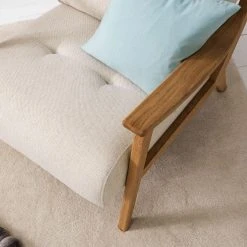 Fauteuil TIMON Tissu Saia Beige - Studio Copenhagen - Fauteuil 1 place -Pas Cher Fauteuils Magasin 1000156463 190516 09281100051 GALLERYIMAGES P000000001000156463