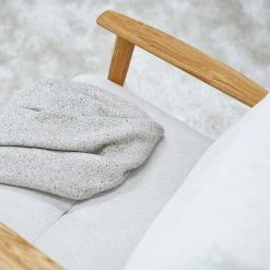 Fauteuil TIMON Tissu Saia Beige - Studio Copenhagen - Fauteuil 1 place -Pas Cher Fauteuils Magasin 1000156463 220429 050 DETAILS P000000001000156463