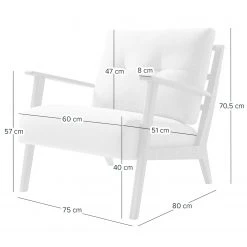 Fauteuil TIMON Tissu Saia Beige - Studio Copenhagen - Fauteuil 1 place -Pas Cher Fauteuils Magasin 1000156463 220915 500 SKETCH DETAILS P000000001000156463 sketch