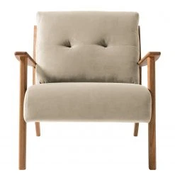 Fauteuil TIMON en velours Shyla beige - Studio Copenhagen - Design et Confort Moderne -Pas Cher Fauteuils Magasin 1000156472 190305 16352200191 GALLERYIMAGES P000000001000156472