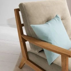 Fauteuil TIMON en velours Shyla beige - Studio Copenhagen - Design et Confort Moderne -Pas Cher Fauteuils Magasin 1000156472 190516 09281900088 GALLERYIMAGES P000000001000156472