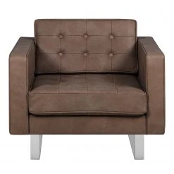 Fredriks Fauteuil Chelsea IV - Cuir Véritable Custo Marron Foncé - Luge -Pas Cher Fauteuils Magasin 1000156537 190215 12581500341 GALLERYIMAGES P000000001000156537