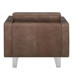 Fredriks Fauteuil Chelsea IV - Cuir Véritable Custo Marron Foncé - Luge -Pas Cher Fauteuils Magasin 1000156537 190215 12581500343 GALLERYIMAGES P000000001000156537