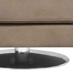 Fredriks Fauteuil Pivotant Chelsea IV - Cuir Véritable Gris Clair - Fauteuil 1 Place Design et Confort -Pas Cher Fauteuils Magasin 1000156555 190215 12583100507 GALLERYIMAGES P000000001000156555