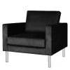 Fredriks Fauteuil Portobello III - Microfibre Noir - Design Moderne et Confortable -Pas Cher Fauteuils Magasin 1000156630 190215 12592201081 IMAGE P000000001000156630