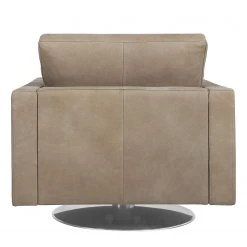 Fredriks Fauteuil pivotant Portobello IV en Cuir Véritable Gris Clair - Fauteuil 1 Place -Pas Cher Fauteuils Magasin 1000156668 190215 12595101412 GALLERYIMAGES P000000001000156668