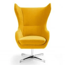 Fauteuil Crawley en Microfibre Jaune Moutarde - Confort & Stylo Loftscape -Pas Cher Fauteuils Magasin 1000157338 190320 11533300010 GALLERYIMAGES P000000001000157338