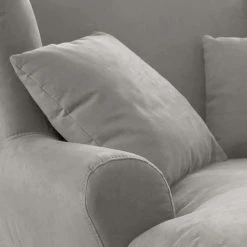 Ridgevalley Loveuse Liwan I - Microfibre Gris platine | Fauteuil 1 place -Pas Cher Fauteuils Magasin 1000157693 190314 11235800018 GALLERYIMAGES P000000001000157693