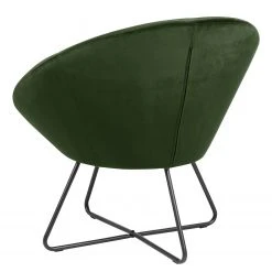 Jack & Alice Fauteuil design Eicken en Velours Vert vieilli - Confort et élégance pour votre salon -Pas Cher Fauteuils Magasin 1000159499 190320 12030500058 GALLERYIMAGES P000000001000159499