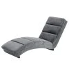 Chaise relax Jack & Alice Seaham en velours gris foncé - Confort et élégance -Pas Cher Fauteuils Magasin 1000159503 190320 12030500092 IMAGE P000000001000159503