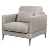 Mørteens Fauteuil Schore - Fauteuil 1 Place en Tissu Gris Clair - Confort et Élégance -Pas Cher Fauteuils Magasin 1000166849 190502 13141600059 IMAGE P000000001000166849