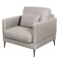 Mørteens Fauteuil Schore - Fauteuil 1 Place en Tissu Gris Clair - Confort et Élégance -Pas Cher Fauteuils Magasin 1000166849 190502 13141800065 GALLERYIMAGES P000000001000166849