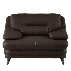 Fredriks Fauteuil Lutz II - Cuir véritable - Marron foncé - Fauteuil 1 place élégant et confortable -Pas Cher Fauteuils Magasin 1000167391 210323 15222701521 DETAILS P000000001000167391