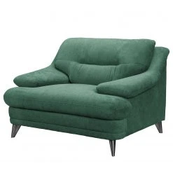 Fredriks Fauteuil Lutz I - Microfibre Vert Foncé - Confort et Élégance