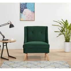 Fauteuil Buxin I en Velours Vert Vieilli - Confort et Élégance | Mørteens -Pas Cher Fauteuils Magasin 1000174647 190912 12582500059 MOOD DETAILS P000000001000174647 mood