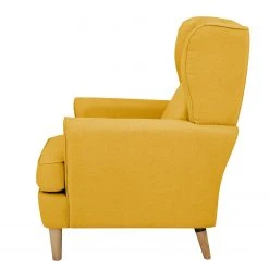 Fauteuil bergère Boddin I en tissu jaune moutarde - Maison Belfort -Pas Cher Fauteuils Magasin 1000174668 190912 12582900268 DETAILS P000000001000174668