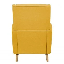 Fauteuil bergère Boddin I en tissu jaune moutarde - Maison Belfort -Pas Cher Fauteuils Magasin 1000174668 190912 12582900269 DETAILS P000000001000174668