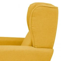 Fauteuil bergère Boddin I en tissu jaune moutarde - Maison Belfort -Pas Cher Fauteuils Magasin 1000174668 190912 12583000272 DETAILS P000000001000174668