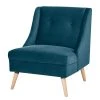 Fauteuil Buxin I en Velours Bleu Foncé - Confort et Élégance | Mørteens -Pas Cher Fauteuils Magasin 1000174669 190912 12583000275 IMAGE P000000001000174669