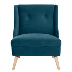 Fauteuil Buxin I en Velours Bleu Foncé - Confort et Élégance | Mørteens -Pas Cher Fauteuils Magasin 1000174669 190912 12583000278 DETAILS P000000001000174669