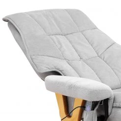 Fauteuil massant Modoform Tanunda avec repose-pieds en microfibre gris -Pas Cher Fauteuils Magasin 1000176584 191125 07411400021 DETAILS P000000001000176584