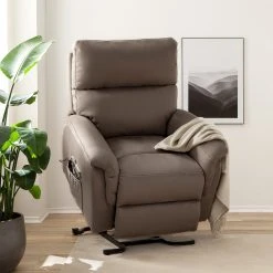 Modoform Fauteuil relax Bruthen - Microfibre | Confort et Design | Collection Modoform -Pas Cher Fauteuils Magasin 1000176587 220512 022 MOOD DETAILS P000000001000176587 mood