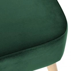 Mørteens Fauteuil Papicu - Velours - Vert foncé - Fauteuil 1 place élégant et confortable -Pas Cher Fauteuils Magasin 1000176649 201026 16351300005 DETAILS P000000001000176649