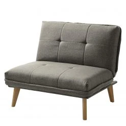 Fredriks Fauteuil Convertible Tibagi en Tissu Gris - Confort et Style Moderne