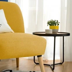 Fredriks Fauteuil Tusmore - Tissu Jaune | Confortable et Élégant -Pas Cher Fauteuils Magasin 1000176656 200327 14131100064 DETAILS P000000001000176656