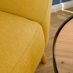 Fredriks Fauteuil Tusmore - Tissu Jaune | Confortable et Élégant -Pas Cher Fauteuils Magasin 1000176656 200327 14131600066 DETAILS P000000001000176656