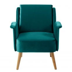 Mørteens Fauteuil Karnup - Velours Bleu Pétrole, Confort et Élégance -Pas Cher Fauteuils Magasin 1000176657 201026 16352100019 DETAILS P000000001000176657