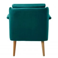 Mørteens Fauteuil Karnup - Velours Bleu Pétrole, Confort et Élégance -Pas Cher Fauteuils Magasin 1000176657 201026 16352200021 DETAILS P000000001000176657