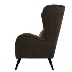 Jack & Alice Fauteuil Pillig - Velours Marron Foncé, Fauteuil 1 Place sans Repose-Pieds -Pas Cher Fauteuils Magasin 1000179110 190911 09323100205 DETAILS P000000001000179110