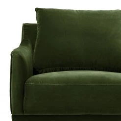 Studio Copenhagen Fauteuil Pouch - Velours - Vert foncé, Fauteuil 1 place design et confortable -Pas Cher Fauteuils Magasin 1000179430 200207 10241700027 DETAILS P000000001000179430