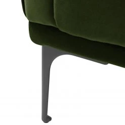 Studio Copenhagen Fauteuil Pouch - Velours - Vert foncé, Fauteuil 1 place design et confortable -Pas Cher Fauteuils Magasin 1000179430 200207 10241700028 DETAILS P000000001000179430