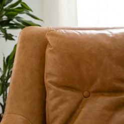 Fauteuil Pimentas en Cuir Marron par Studio Copenhagen - Confort et Élégance -Pas Cher Fauteuils Magasin 1000179436 200324 14463700008 DETAILS P000000001000179436