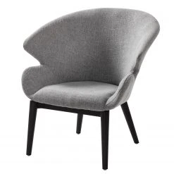 Fauteuil 1 place Jack & Alice Chaise capitonnée Calden - Tissage à plat