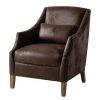 Maison Belfort Fauteuil Coomera - Aspect cuir vieilli marron - Confort premium - Fauteuil 1 place -Pas Cher Fauteuils Magasin 1000179524 200110 11543100025 IMAGE P000000001000179524