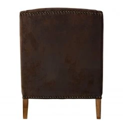Maison Belfort Fauteuil Coomera - Aspect cuir vieilli marron - Confort premium - Fauteuil 1 place -Pas Cher Fauteuils Magasin 1000179524 200110 11543100028 DETAILS P000000001000179524