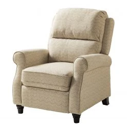 Fredriks Relaxfauteuil Tinamba - Tissu Beige Confortable et Élégant