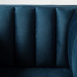 Fauteuil Borlo Bleu Marine - Confort élégant pour votre salon | Jack & Alice -Pas Cher Fauteuils Magasin 1000180145 200710 14194600017 DETAILS P000000001000180145